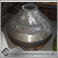 Cone Crusher Spare Parts High Manganese Steel Liner